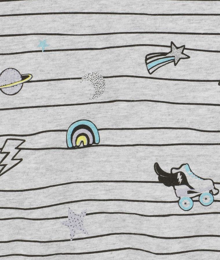 Czapka dziewczęca, szara, Döll