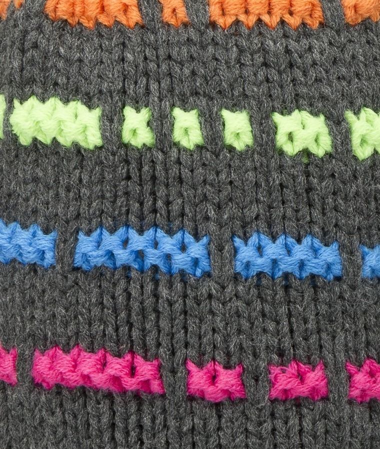 Czapka dziewczęca, szara, Döll