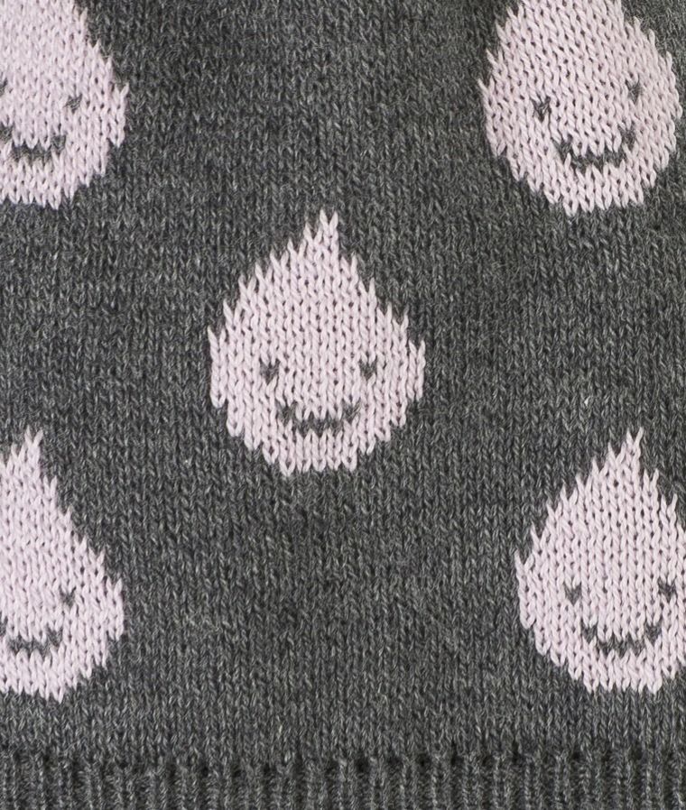 Czapka dziewczęca, szara, Döll