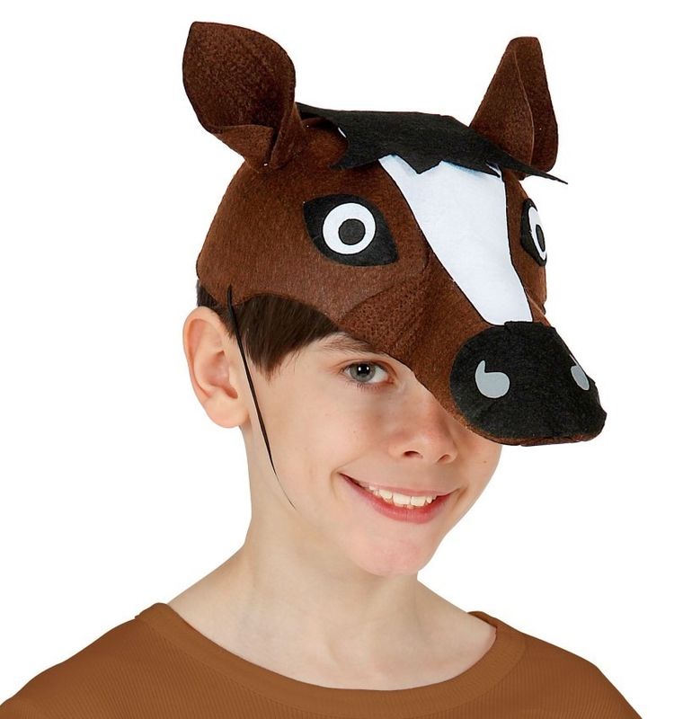 Czapka, koń, brązowy