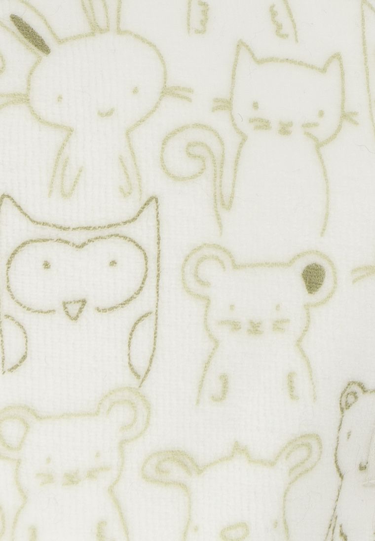 Czapka niemowlęca, wiązana, biała, ecru, Döll