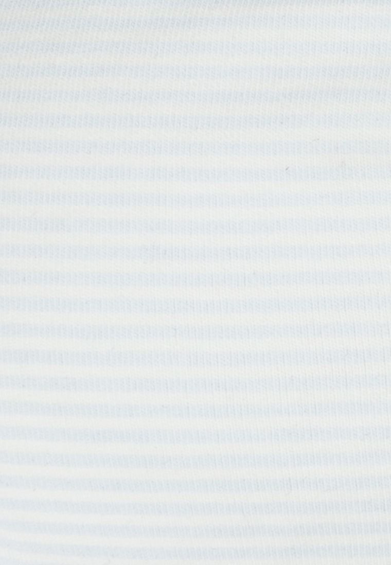 Czapka niemowlęca, wiązana, biała, paski, Döll