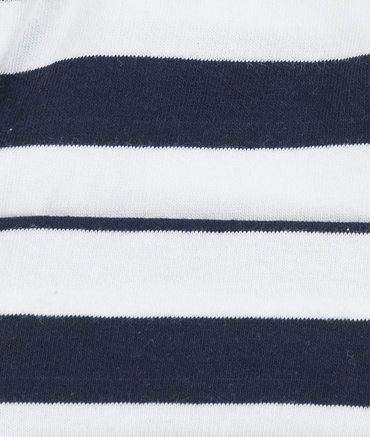 Czapka niemowlęca, wiązana, mix, paski, Döll