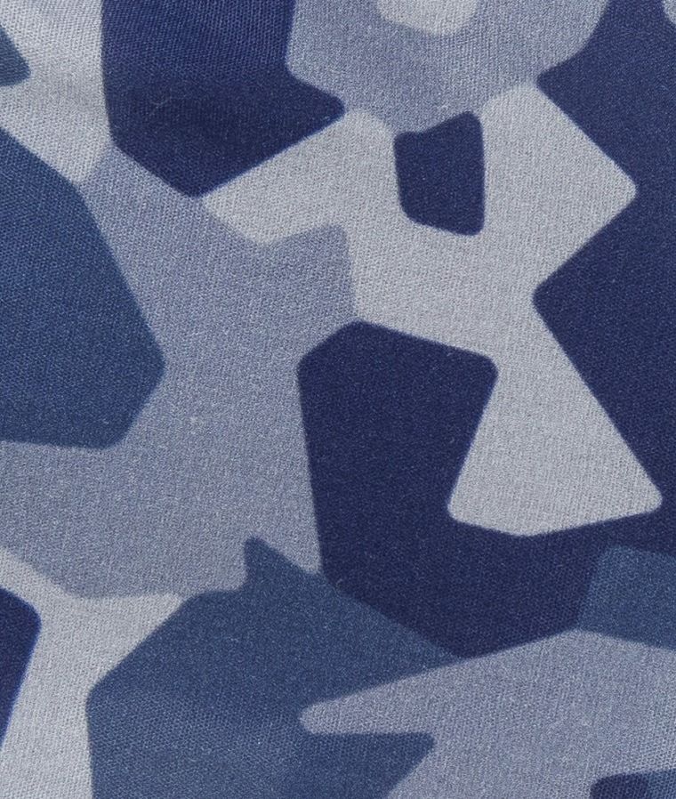 Czapka z daszkiem chłopięca, niebieska, wzory, Döll