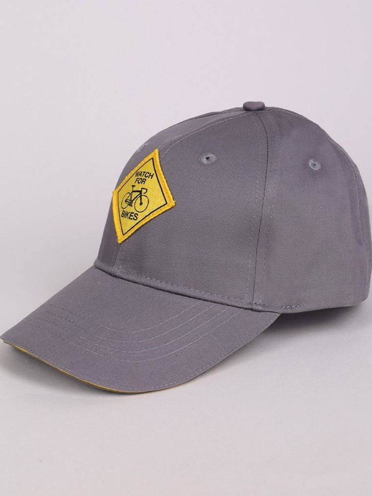 Czapka z daszkiem chłopięca, szara, Yoclub