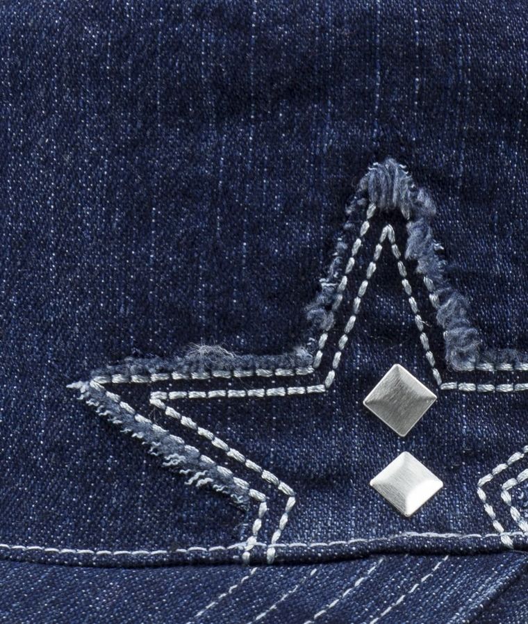 Czapka z daszkiem dziecięca, denim, Döll