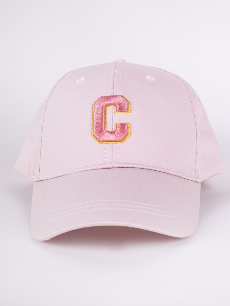 Czapka z daszkiem dziewczęca, różowa, Yoclub