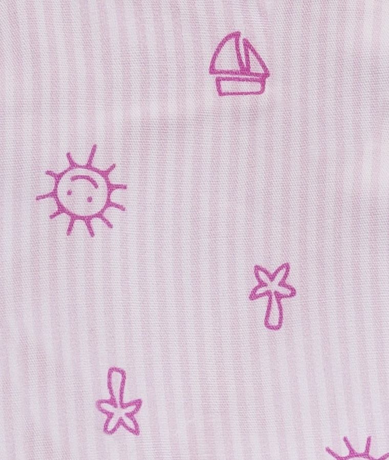 Czapka z daszkiem dziewczęca, wiązana, różowa, Döll