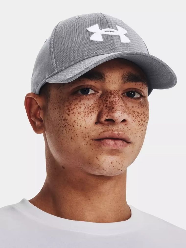 Czapka z daszkiem męska, szara, Under Armour