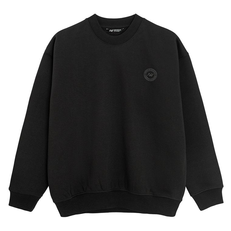 Czarna bluza oversize NOWEAR