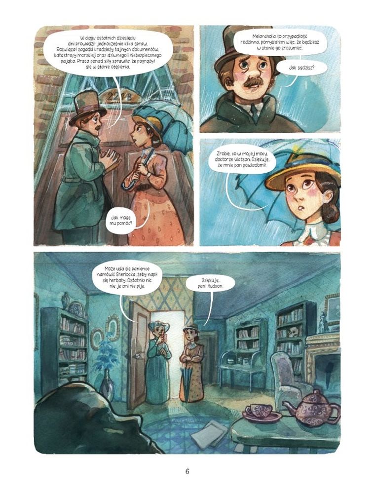 Czarny powóz. Tom 7. Śledztwa Enoli Holmes