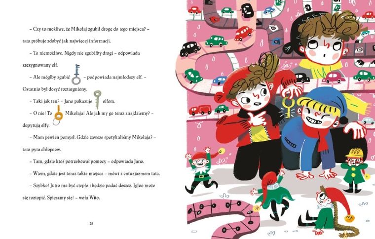 Czerwona czapka. Jano i Wito uczą mówić cz