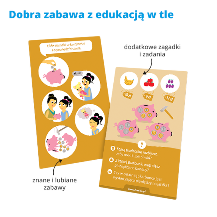 Cztery Głowy, Grajki 6-7 lat, gra edukacyjna
