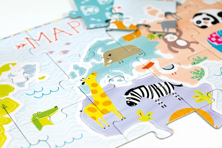 CzuCzu, Ale puzzle, mapa Polski