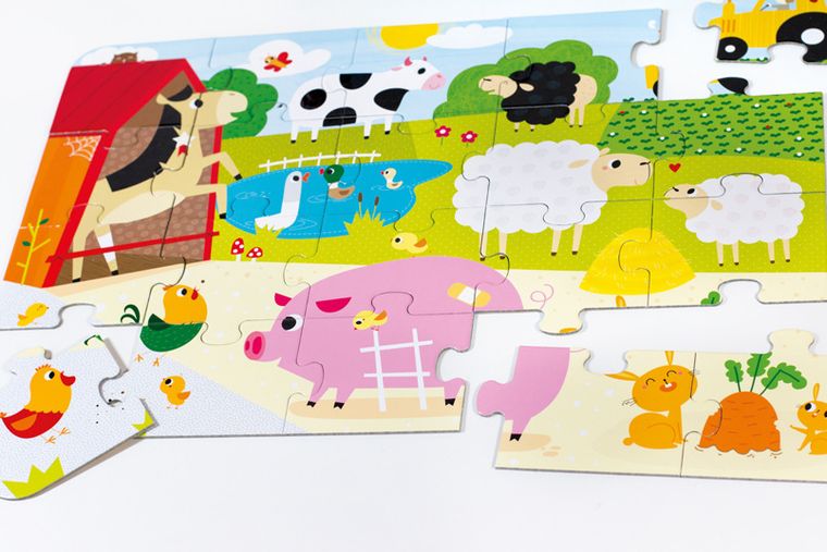 CzuCzu, Ale puzzle, W gospodarstwie