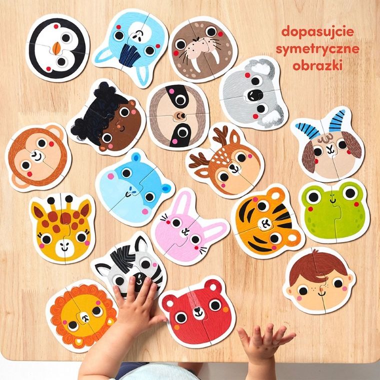 CzuCzu, Buzie dla dzieci, pierwsze puzzle, 15m+