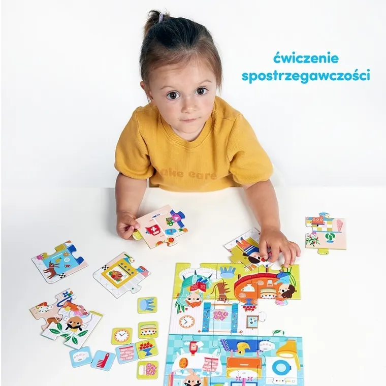 CzuCzu, Co robimy w domu, puzzle, 24 elementy