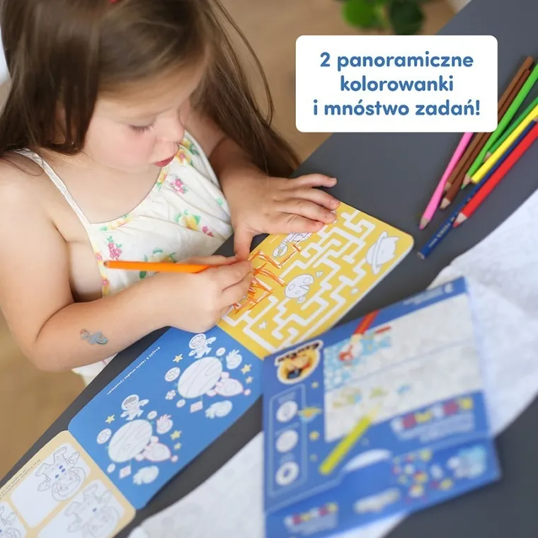 CzuCzu, Dłuuugie kolorowanki, Kosmos