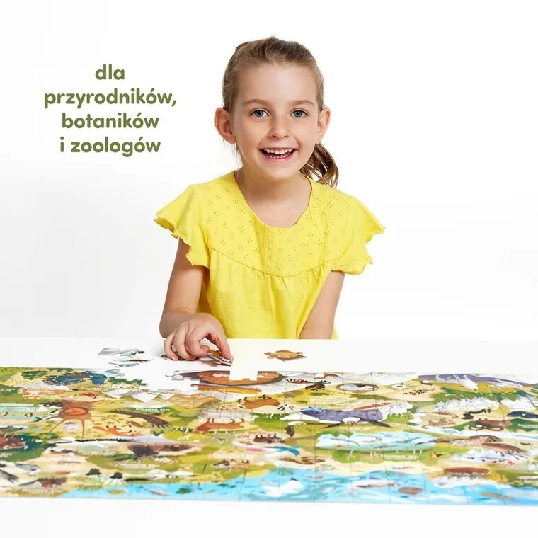 CzuCzu, Dzikie puzzle, Parki Narodowe, 200 elementów, 6+