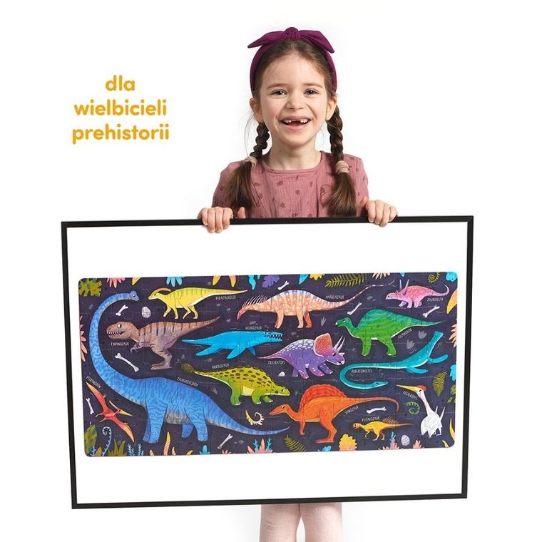 CzuCzu, Grr Dinozaury, puzzle, 60 elementów, 4+