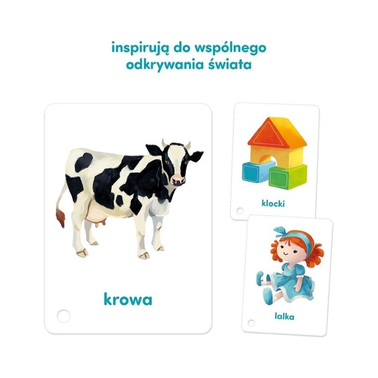 CzuCzu, Karty obrazkowe, Pierwsze słowa