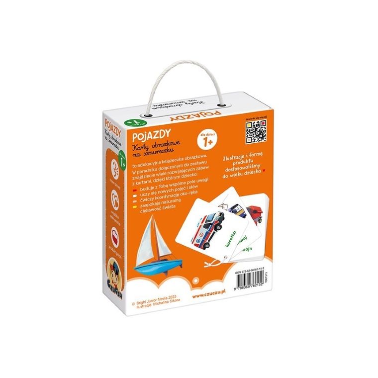 CzuCzu, Karty obrazkowe, Pojazdy