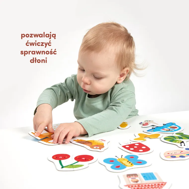 CzuCzu, Moje pierwsze puzzle, Do pary, 2 elementy, 15m+