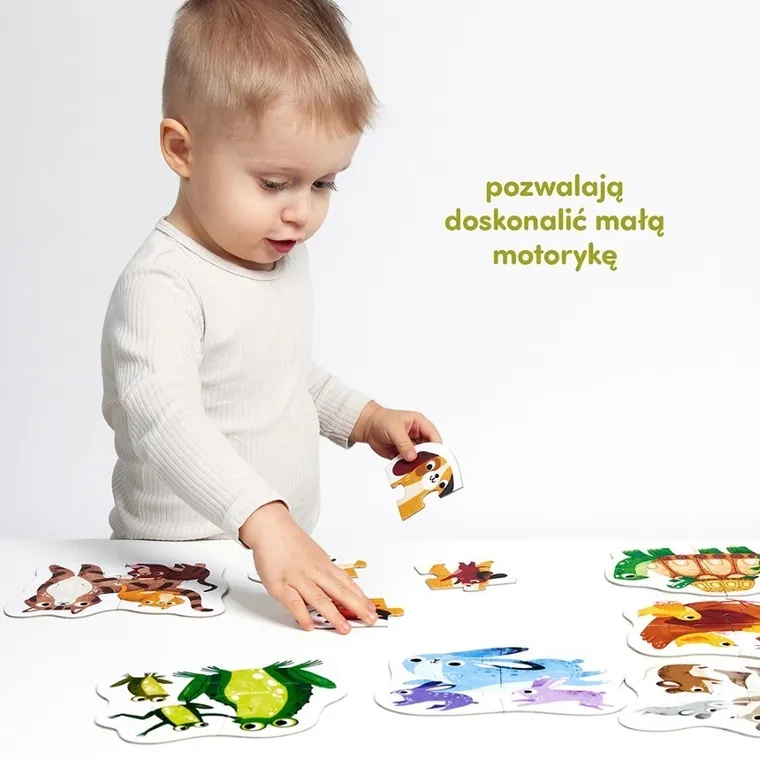 CzuCzu, Moje pierwsze puzzle, Maluchy, 7x 4 elementy 2+