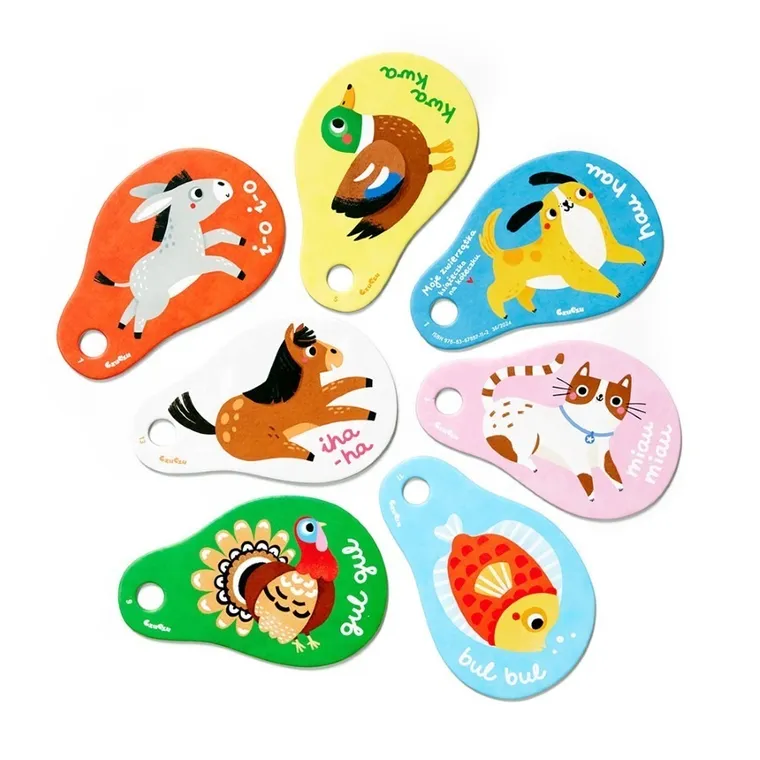 CzuCzu, Moje zwierzątka. Książeczka na kółeczku