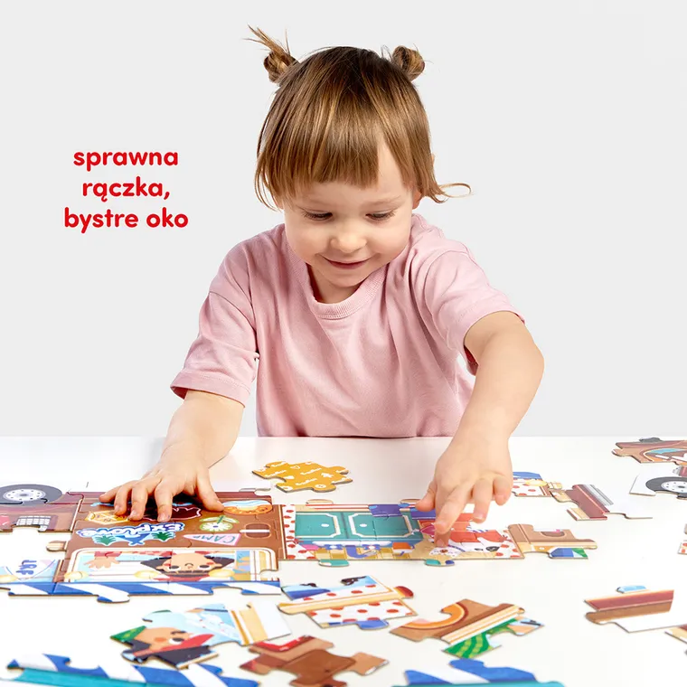 CzuCzu, Moto puzzle Kamper, 45 elementów
