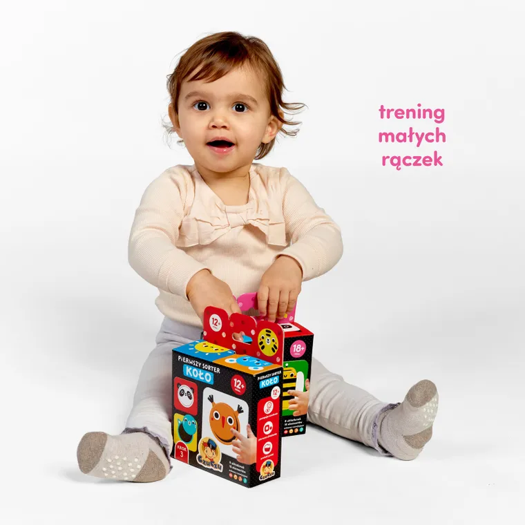 CzuCzu, Pierwszy sorter, Kształty, pierwsze puzzle, dla dzieci 18 mies.+