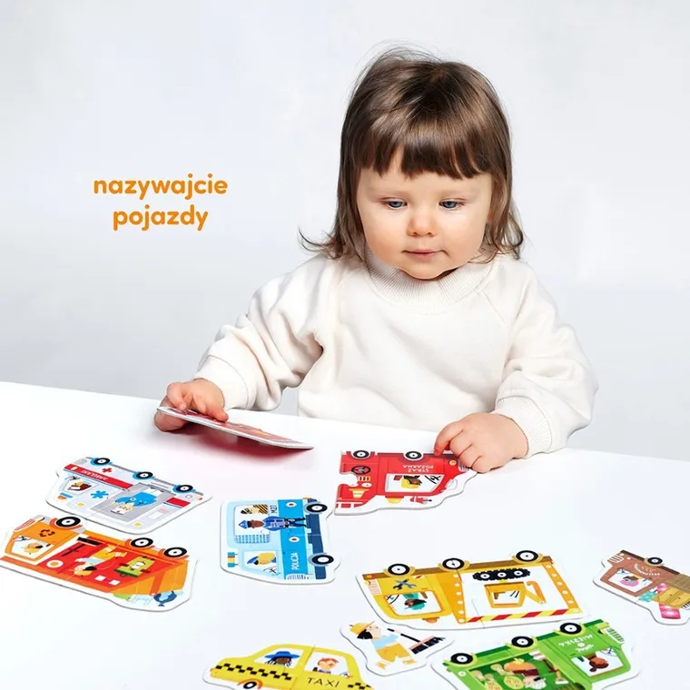 CzuCzu, puzzle do pary, Auta