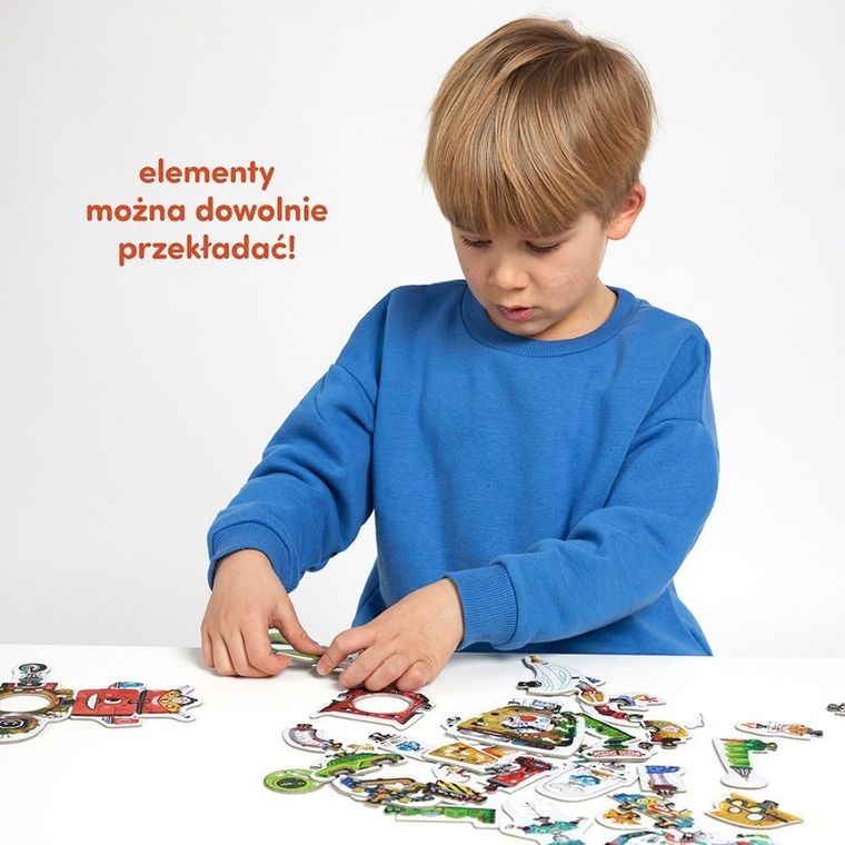 CzuCzu, Robot Lab, puzzle kreatywne