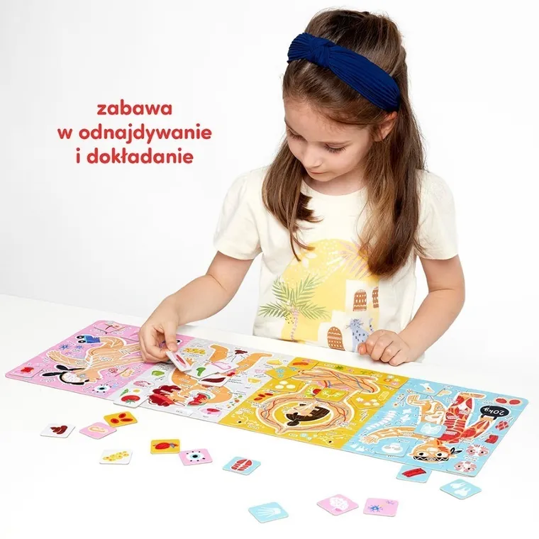 CzuCzu, Tak działa moje ciało, puzzle, 96 elementów
