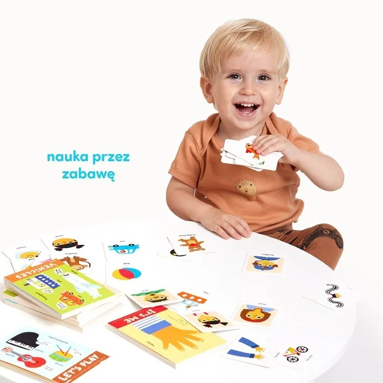 CzuCzu, zestaw do nauki języka angielskiego dla dzieci, 1, 2, 3+