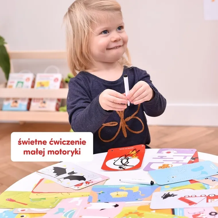 CzuCzu, Zwierzątka, zabawy kreatywne z pisakiem zmazywakiem