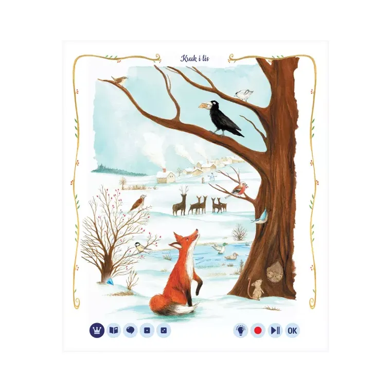 Czytaj z Albikiem. Bajki Ezopa