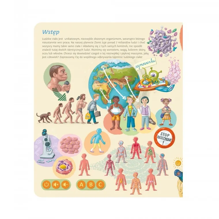 Czytaj z Albikiem. Ciało człowieka