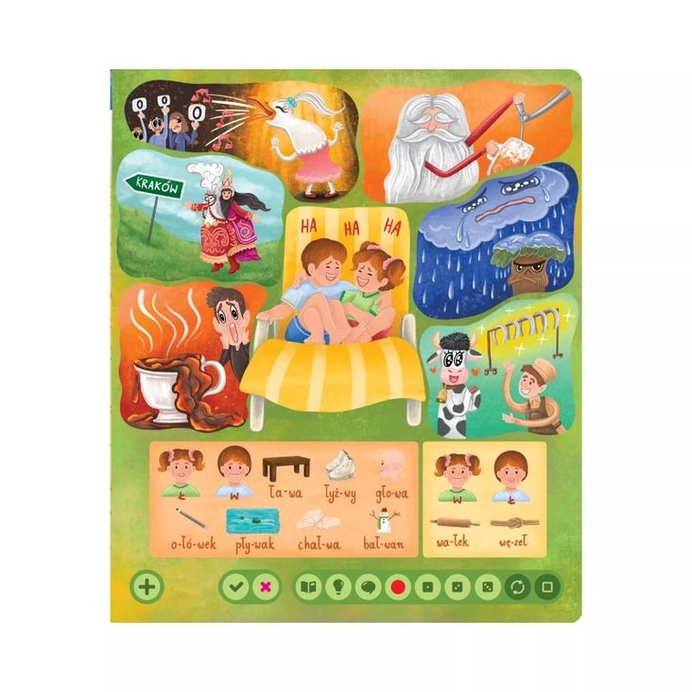 Czytaj z Albikiem. Dudnią bębny. Interaktywna pomoc logopedyczna 3+