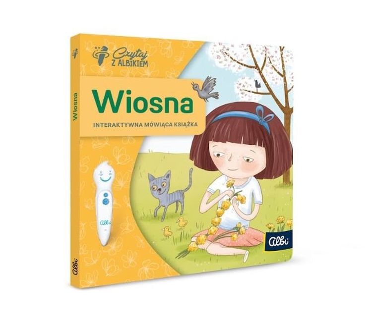 Czytaj z Albikiem. Mini książeczka. Pory roku. Wiosna. 2+