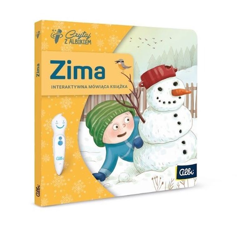 Czytaj z Albikiem. Mini książeczka. Pory roku. Zima. 2+