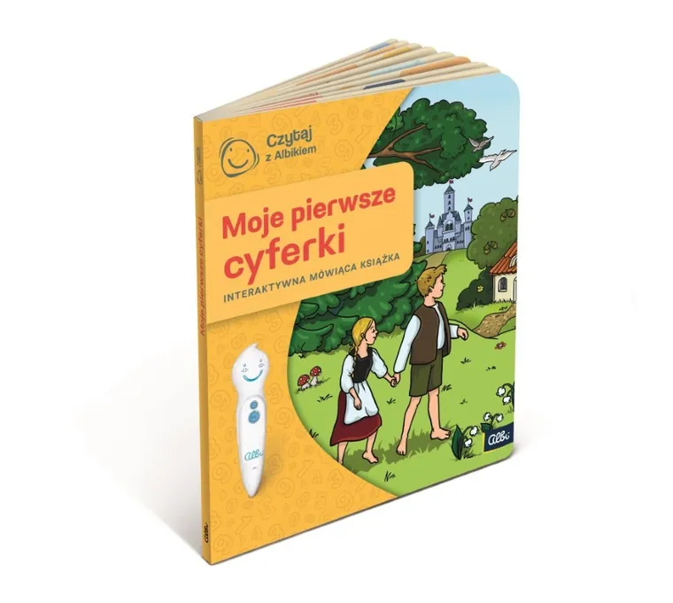 Czytaj z Albikiem. Moje pierwsze cyferki. Interaktywna mówiąca książka