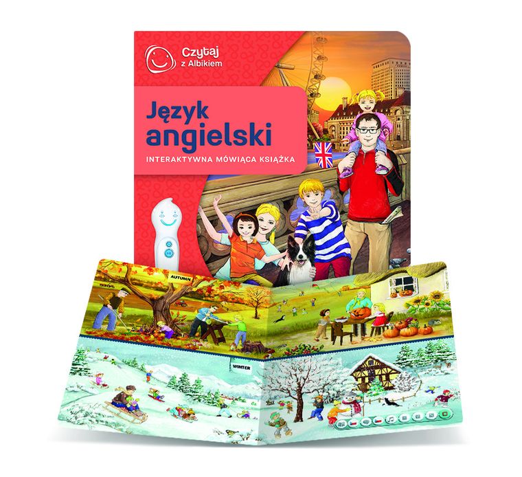 Czytaj z Albikiem. Pakiet: Mówiące pióro Albik + Język angielski. 6+