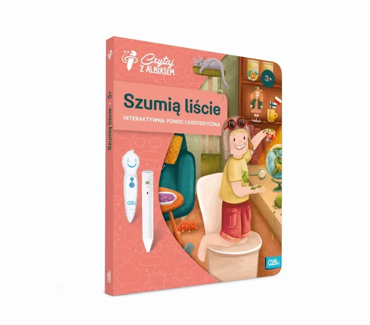 Czytaj z Albikiem. Szumią liście. Interaktywna pomoc logopedyczna