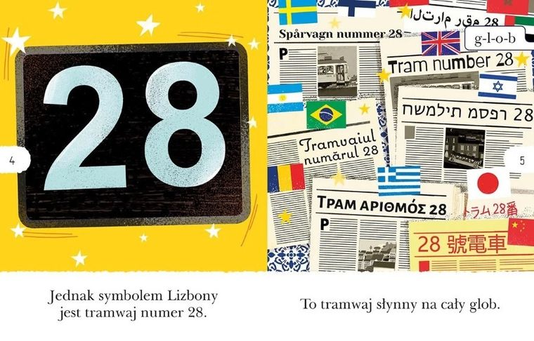 Czytam sobie. Tramwaj numer 28. Poziom 1