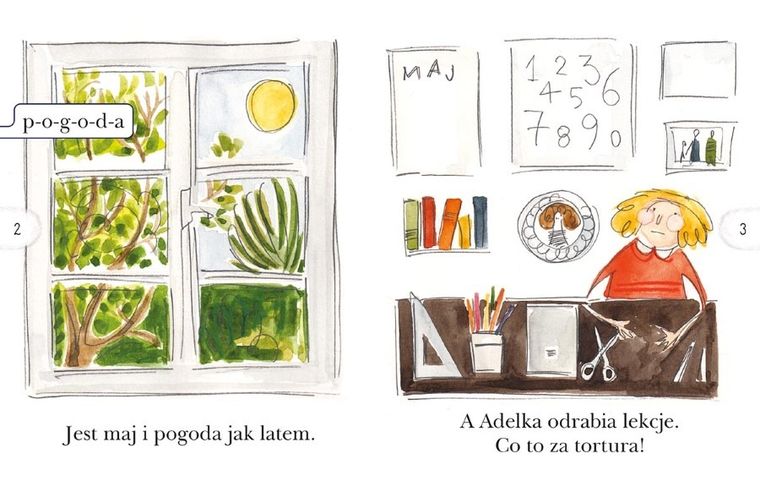 Czytam sobie. Wakacje Adelki. Poziom 1