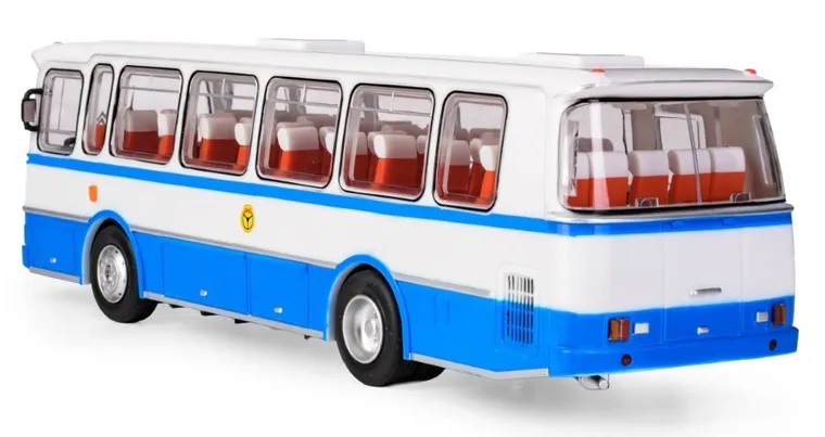 Daffi, Kolekcja Polskiej Motoryzacji, Autosan H9-20, autobus PKS, model pojazdu, 1:43, niebiesko-biały