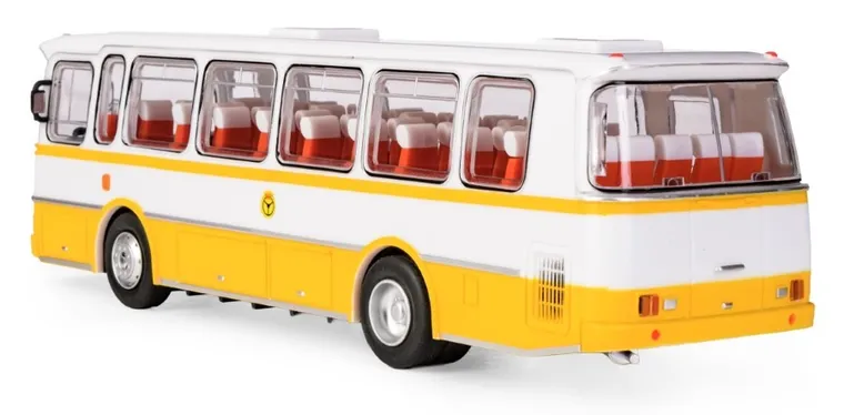 Daffi, Kolekcja Polskiej Motoryzacji, Autosan H9-20, autobus PKS, model pojazdu, 1:43, żółty