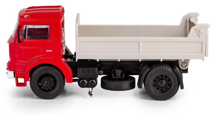 Daffi, Kolekcja Polskiej Motoryzacji, Jelcz 317, wywrotka, pojazd, model metalowy, czerwony, 1:43