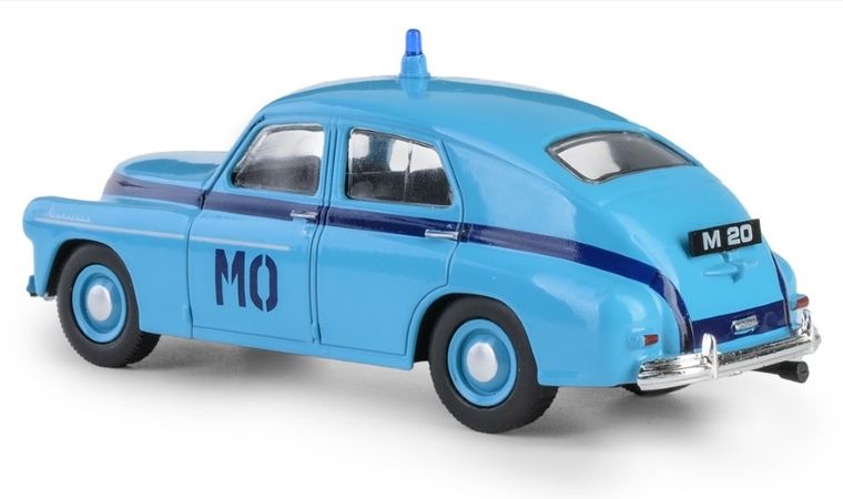 Daffi, Kolekcja Polskiej Motoryzacji, Warszawa M-20 MO, pojazd, model metalowy, 1:43